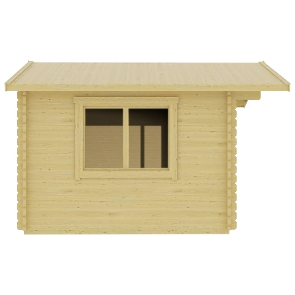 Log Cabin 44 mm 410x320x264 cm Solid Pinewood